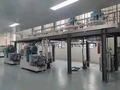 Línea de producción de formulaciones de SC terminada en la planta del cliente