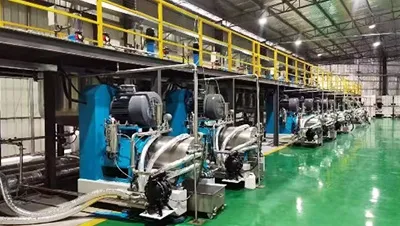 Línea completa de producción de tinta