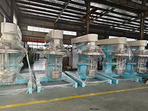 Molinos de inmersión listos para su entrega