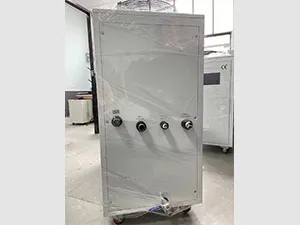 Referencia visual del enfriador o chiller PAC en las instalaciones del cliente