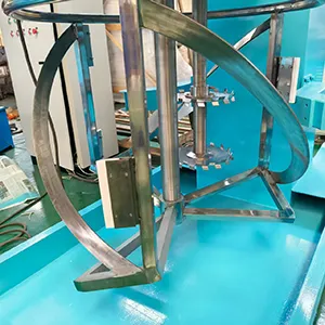 Cuchilla helicoidal con rascador de PTFE