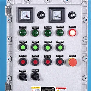 Panel de control a prueba de explosiones
