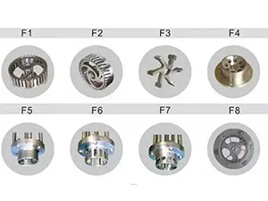 Estructuras rotor-estator personalizadas