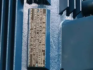 Motor antiexplosivo personalizado con certificación ATEX