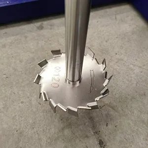 Disco dispersor de alta velocidad