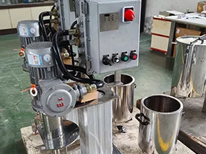 Referencia visual del dispersor de laboratorio SDF550 para su envío