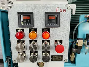 Panel de control a prueba de explosiones