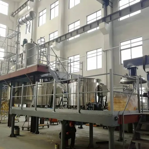 Reactor para resina, PRK