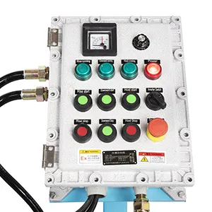 Panel de control a prueba de explosiones