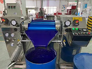 Molinos de triple cilindro o rodillo PTM en las instalaciones del cliente