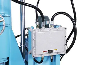 Instalación organizada del cableado y la caja de conexiones